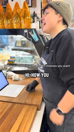 The Cheese Store of Beverly Hills on Instagram: "Here we have a couple great cheeses, from the basque region. abbaye de belloc and secret de compostelle. abbaye de belloc is a semi hard cheese with sheep’s milk made by monks! And secret de compostelle is a sheep’s milk cheese with a silky and smooth texture #cheesestore #cheesestoreofbeverlyhills #cheesemonger #beverlyhills"