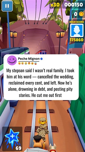 My stepson said I wasn’t real family. I took him at his word — cancelled the wedding, reclaimed every cent, and left. Now he’s alone, drowning in debt, and posting pity stories. He cut me out first- | Subway Story