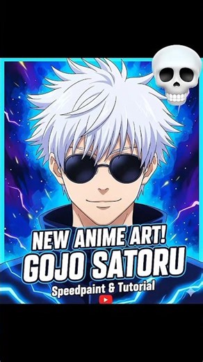 "Domain Expansion: Infinite Void 🤞🔥"Shorts #GojoSatoru #drawing