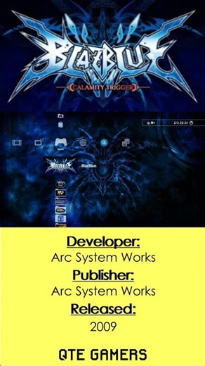 PS3 XMB - BlazBlue: Calamity Trigger (ブレイブルー カラミティ・トリガー)