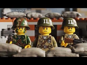 The Battle of Verdun - WW1 Stop Motion | LEGO Battle War