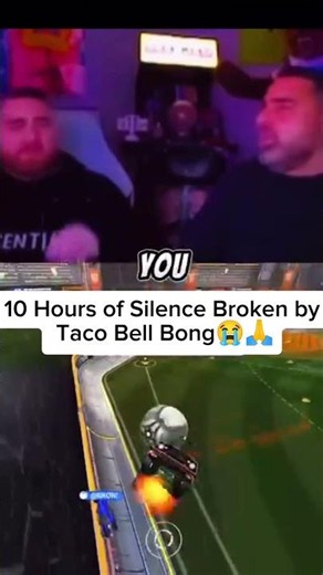 10 Hours of Silence Broken by Taco Bell Bong😭🙏 #lospollostv #viralshorts #twitchstreamer