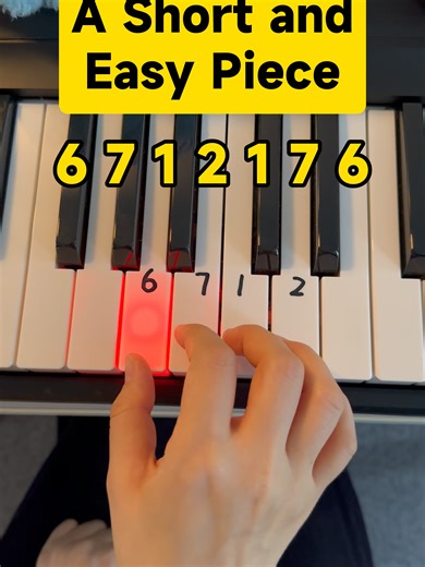 One-Minute Easy Piano Tutorial