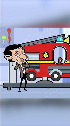Mr Bean’s Wild Fire Truck Ride Distraction 🚒 | Mr Bean Animated Season 4 | Funny Clips | Mr Bean