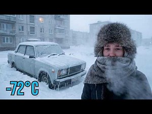 Visited the COLDEST PLACE in the World! (-72°C, -97°F) YAKUTSK, RUSSIA