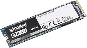 Kingston Digital SA1000M8/240G A1000 240GB PCIe NVMe M.2 2280 Internal SSD High Performance Solid State Drive