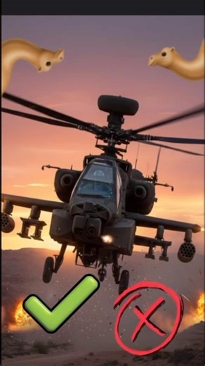 The Gun That Follows Your Gaze: AH-64 Apache 🚁🔥🕊️ #apachehelicopter #MilitaryShorts #planes