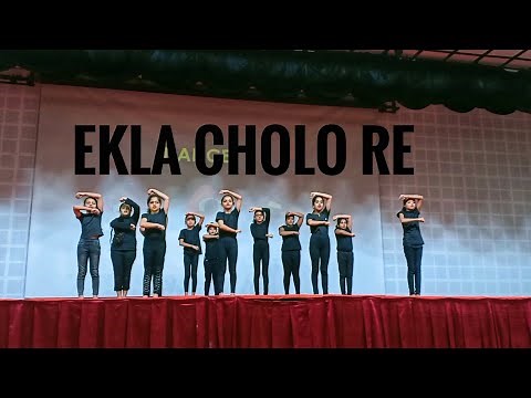 Ekla Cholo Re | Amitabh Bachchan | Dance Choreography | School | Children | Age: 9 years |