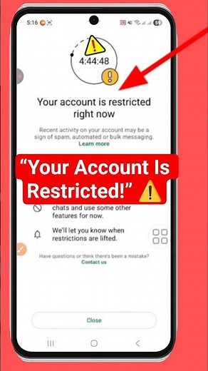 Your WhatsApp Account Is Restricted 😱 Fix It Fast! | WhatsApp Restricted Solution