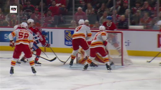 CGY@MTL: Hutson scores goal against Dustin Wolf
