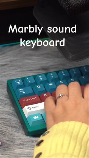 Marbly keyboard switches - HMX Violet on Nut65 #keyboardasmr #keyboardswitches #mechanicalkeyboard