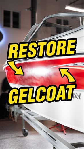 ✨ Restoring Gelcoat the Right Way ✨ Just like automotive paint, no two gelcoats are exactly the same—every boat requires a different approach depending on its condition. For this heavily oxidized boat in our Boat & RV Training Class, we restored the surface using a combination of sanding, cutting, and polishing. Starting at 800 grit, we worked up to 1500 before moving into our cutting step with a wool pad on a rotary. We then refined the finish with CC1 on a maroon polishing pad—and if desired, 