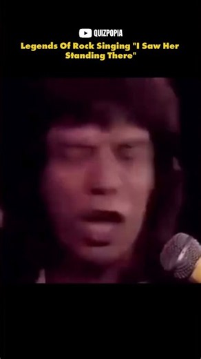 Rock Legends Singing "I Saw Her Standing There" 🎸🔥