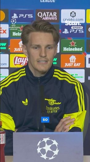 'It's the moments we've been dreaming about' 🗣️ Odegaard on Arsenal's title hopes #UCL #Arsenal