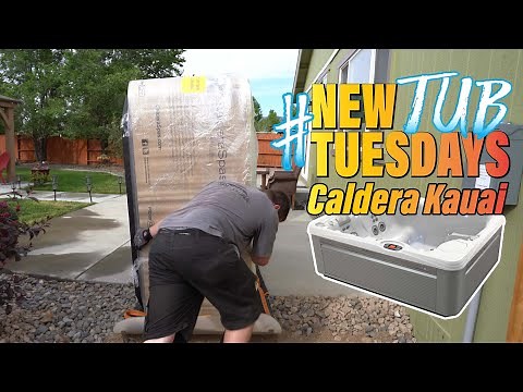 New Tub Tuesdays - Caldera Kauai | Beautiful, compact, three person hot tub