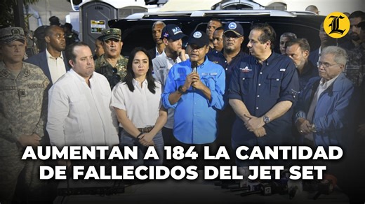 Aumentan a 184 la cantidad de fallecidos en la tragedia del Jet Set