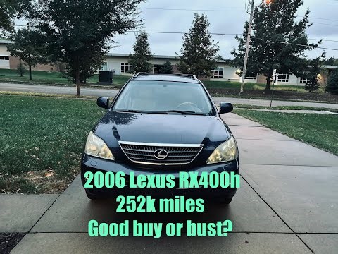 Bought a high mileage Lexus RX400h with hybrid issues and check engine light #lexusrx400h