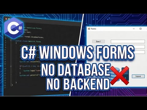 C# Windows Forms Application | No Database • No Backend | Beginner Friendly