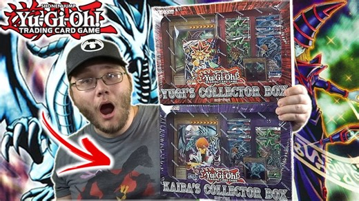Yugi & Kaiba Collector Yu-Gi-Oh! Boxes! Dark Magician vs. Blue-Eyes!