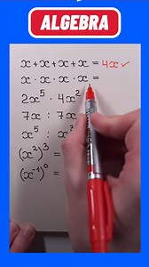 Aprende a resolver ejercicios basicos de algebra | Matematicas - Aprender es Avanzar