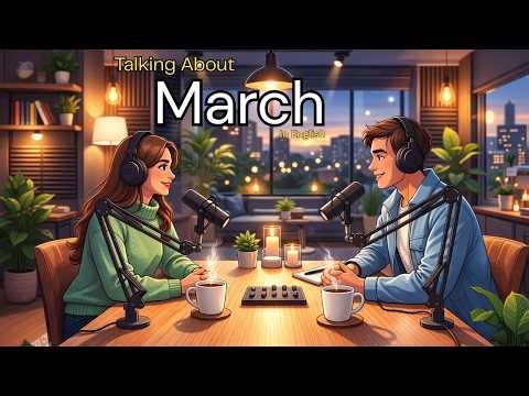 About March in English | English Podcast for Easy English Listening