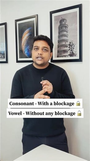 Day 1 - Vowel and Consonant Sounds Difference | Phonetics Basics #english @englishwithaccent