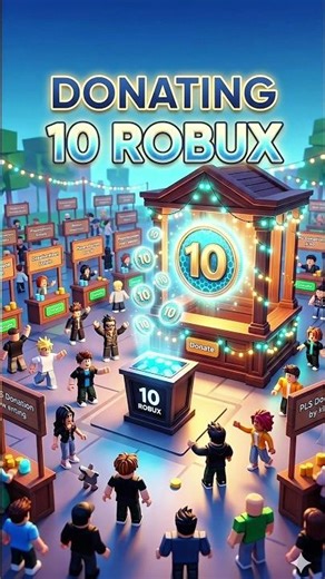 Giving 10 Robux To A Subscriber! 💸💸#plsdonate #giveaway