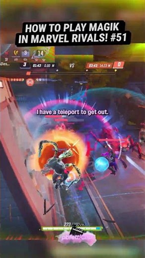 How to play MAGIK🗡️ in Marvel Rivals No. 51 (#marvelrivals)