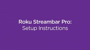 Watch Roku Streambar Pro&colon; Setup Instructions on Amazon Live