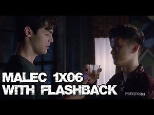 Shadowhunters 1x06 - Malec scene (with flashback from 2x18)