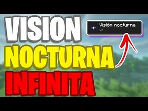 ✅COMO TENER VISION👀 NOCTURNA INFINITA💎 EN MINECRAFT👈