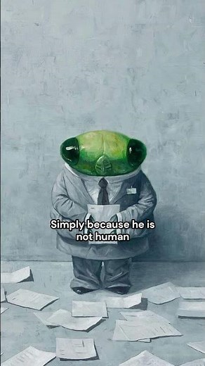 He’s just a little dude :( | CICADA (2019) by Shaun Tan #art #paintings