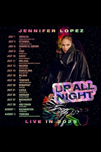 Jennifer Lopez - Summer in the City 2025