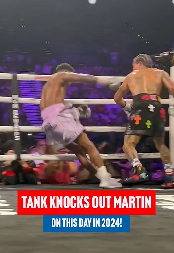 🗓️ On this day in 2024, #GervontaDavis knocked out Frank Martin to defend the WBA lightweight title 🍿 💻 Sign up and access 100 years of boxing coverage with The Ring Archive FREE ➡️ link in bio. #TankDavis #boxing #KO #Knockout