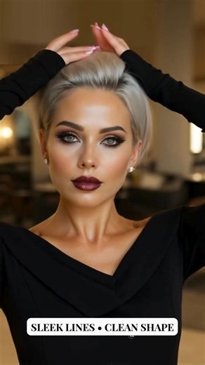 Tunsori la moda on Instagram: "Silky blonde perfection — the pixie shaped by light ✨💛Straight, soft, unforgettable — meet the perfect blonde pixie. #pixie #shorthair #blonde #pixibeauty #hairstyle #instahair"