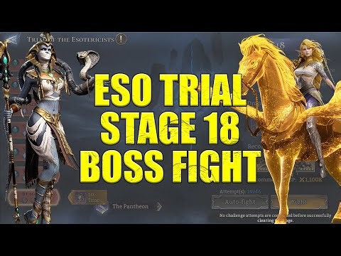 Another Insane Boss Stage? | Esotericist Trial Stage 18 [Watcher Of Realms]