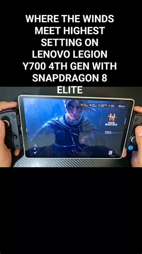 Android Tablet Legion Y700 4th Gen 16/512 Snapdragon 8 Elite #wherethewindsmeet #TabletGaming
