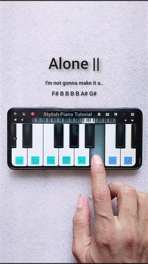 Alone pt. || 🤍 Easy Tutorial
