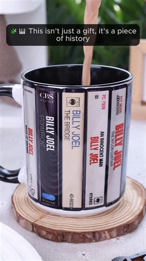 3.6K reactions · 210 shares | Add some soul to your morning brew  Billy Joel's iconic tunes now in a retro cassette mug! Start the fire with every sip & order yours today! #TimelessClassics | MTervoDesign | Facebook