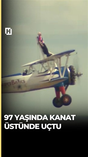 ✈️ Onun için yaş sadece bir sayı...