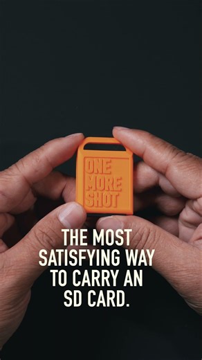 One more shot. Spring Loaded SD Card Holster. #onemoreshot #jonlow #sdcard #bambulab