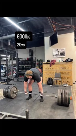 King Of The Lifts on Instagram: "Now this is hype. That energy could light up a house. @the_bigman05 This was for Gods glory and my good. This should not have been possible fresh off a 2 day fast, but God made it possible. 900lbs, Just turned 20, 277lbs body weight, no suit To my knowledge I’m the youngest person to pull 900 conventional and doing it under 280lbs is the cherry on top. All praise and glory to God."