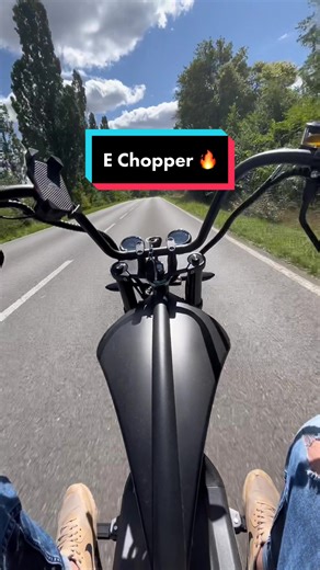 Was hälst du von einer E Chopper ? 🔥⚡️#Echopper #elektrochopper #emobility #chopper #probefahrt #choppercicko #foryou #fürdich #bikecommunity