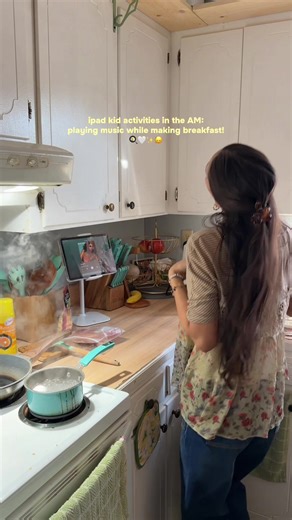 Smart iPad Stand for Kitchen Use and Activities