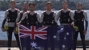 6.2K views · 149 reactions | For months our team has been preparing for this day. Now get out there and make sure they can hear you!  Race 1 starts at 4:10pm Sydney time. Don't miss the broadcast on FOX Sports Australia and kayosports | Bonds Flying Roos SailGP Team | Facebook