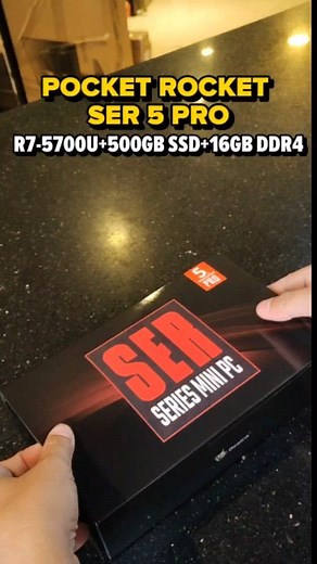 163 reactions · 32 shares | Pocket Rocket Beelink Ser 5 Pro with Ryzen 7 5700u and 16gb DDR4 Mini PC worth 15,299 #reels #gaming #easypc #amd #tpknows | EASY PC | Facebook