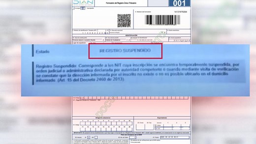¿Qué debe hacer si su RUT está suspendido por la Dian? Paso a paso para reactivarlo