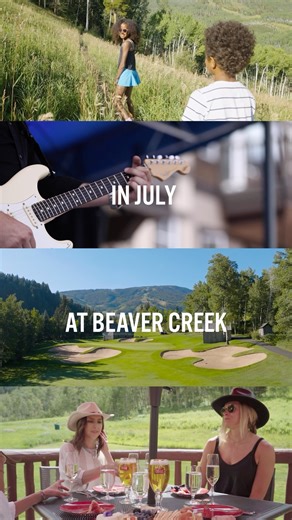 Escape to Beaver Creek this July and discover the magic of the mountains. 1. Hike our alpine trails through fields of vibrant wildflowers. 2. Amplify your summer with BC Unplugged, our FREE live music series in the Village every Thursday night. 3. Tee off on our championship golf courses, where every hole offers stunning views. 4. End your day with a meal at Beano’s Cabin. Nestled in a meadow at the base of Larkspur Bowl, this luxurious log hideaway is one of Colorado's top restaurants. Make you