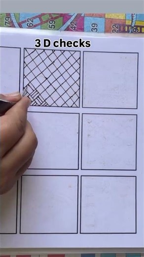 easy way to step by step 3D checks ✅ for beginners#henna#tutorial#hennadesign#ytshorts#shortsfeed