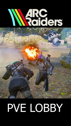 Arc Raiders PVE LOBBY solo! #arcraiders #pve #shorts